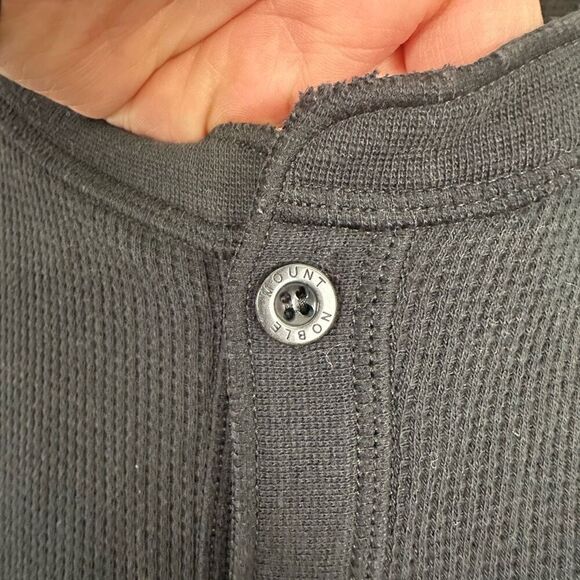 Noble Mount Men’s Black Waffle Knit Thermal Union Suit - Picture 8 of 10